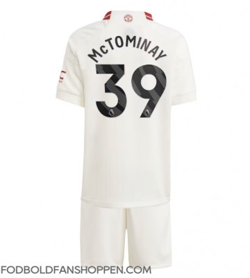 Manchester United Scott McTominay #39 Tredjetrøje Børn 2023-24 Kortærmet (+ Korte bukser)